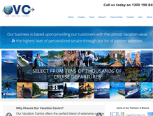 Tablet Screenshot of ourvacationcentre.net